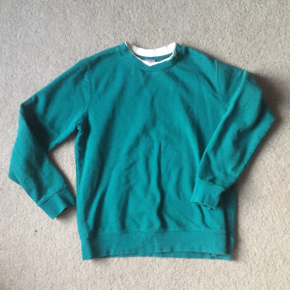 CLEAROUT Vintage 80’s Turquoise Sweater